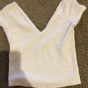 White Crop Top
